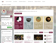 Tablet Screenshot of invinocultura.com